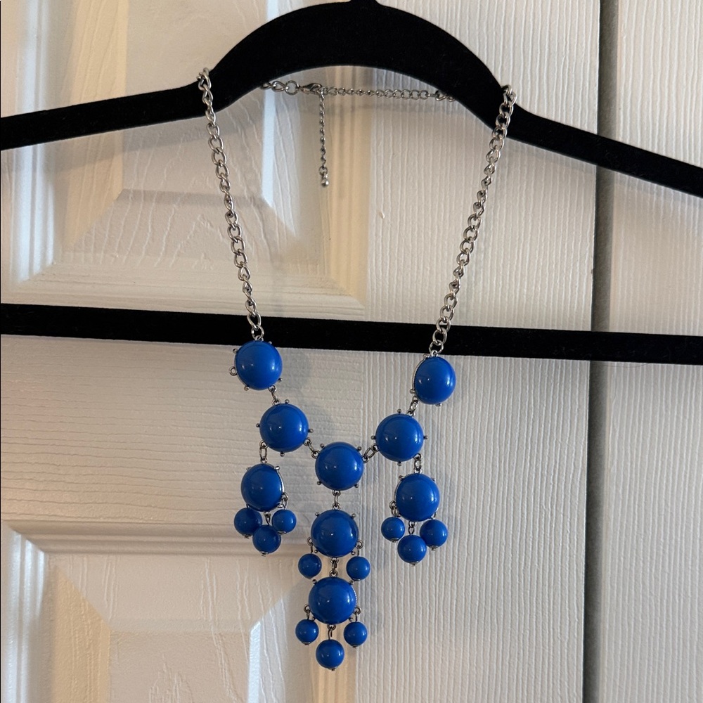 Blue Statement Necklace